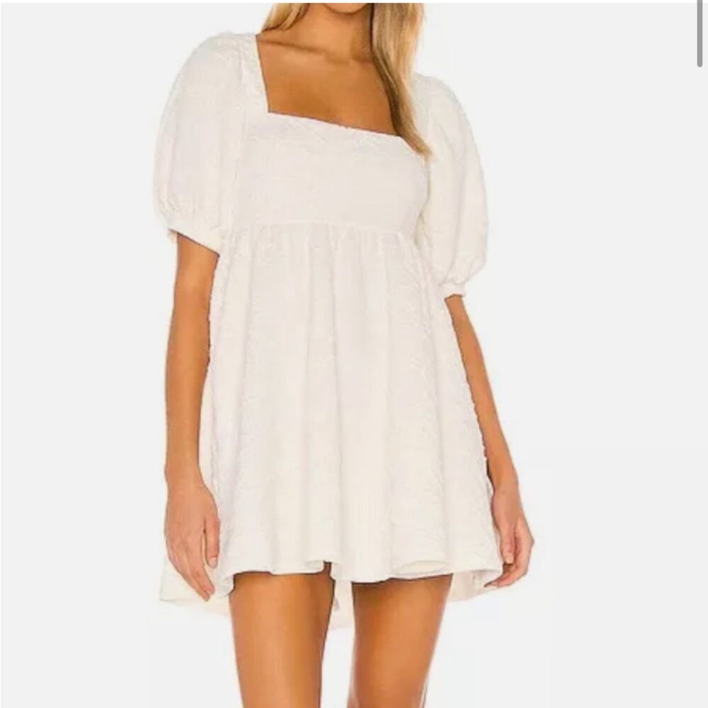 FREE PEOPLE  Violet Mini Dress White Size